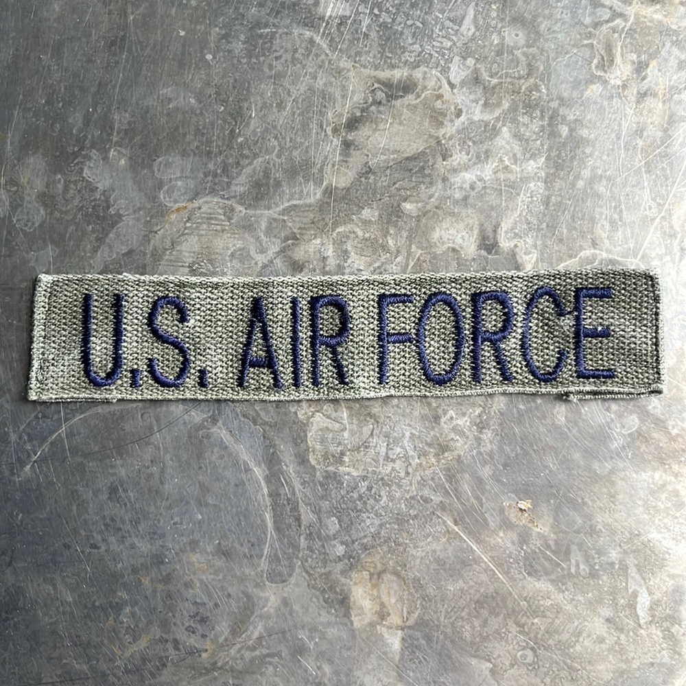 U.S. AIR FORCE embroidered tape patch - vintage